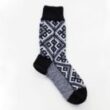 Kostenlose Strickanleitung für Norweger-Socken im Fair Isle-Strickmuster.